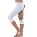 Fennec Fox T- Shirt Fennec Fox Is My Spirit Animal T- Shirt Kids  Lightweight Velour Capri Leggings  View2