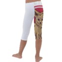 Fennec Fox T- Shirt Fennec Fox Is My Spirit Animal T- Shirt Kids  Lightweight Velour Capri Leggings  View4