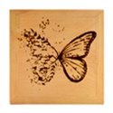 Butterflies T- Shirt Butterfly T- Shirt Wood Photo Frame Cube View2