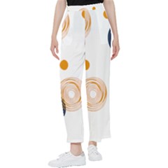 Abstract Circle Pattern T- Shirt Abstract Circle Pattern T- Shirt Women s Pants 
