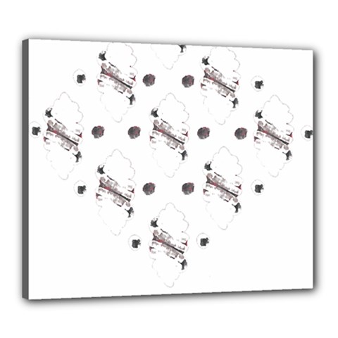 Abstract T- Shirt Abstract Watercolor Design N  4 T- Shirt Canvas 24  X 20  (stretched)