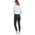 Abstract T- Shirt Blockage T- Shirt Butterfly Chiffon Blouse View2