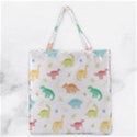 Animals Dinosaurs T-rex Pattern Grocery Tote Bag View1