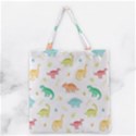 Animals Dinosaurs T-rex Pattern Grocery Tote Bag View2