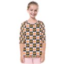 Lantern Chess Halloween Kids  Quarter Sleeve Raglan T-Shirt View1