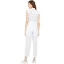 Abstract T- Shirt Model 23 T- Shirt Women s Frill Top Chiffon Jumpsuit View2