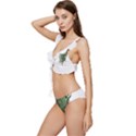 Abstract T- Shirt Therwaro T- Shirt Low Cut Ruffle Edge Bikini Set View2
