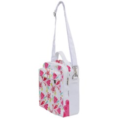 Batik T- Shirt Batik Flower Pattern 7 Crossbody Day Bag