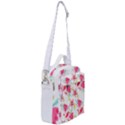 Batik T- Shirt Batik Flower Pattern 7 Crossbody Day Bag View2
