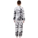Funny Statue Of Liberty Parody Women s Long Sleeve Satin Pajamas Set	 View2
