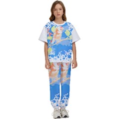 Bird Lover T- Shirtbird T- Shirt (2) Kids  T-shirt And Pants Sports Set