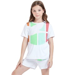 Bird Lover T- Shirtbird T- Shirt (11) Kids  T-shirt And Sports Shorts Set