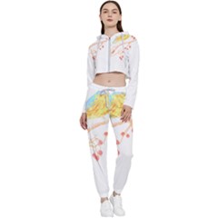Bird Lover T- Shirtbird T- Shirt (24) Cropped Zip Up Lounge Set