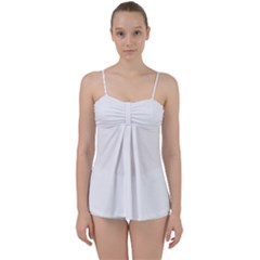 Bird Lover T- Shirtbird T- Shirt (27) Babydoll Tankini Top