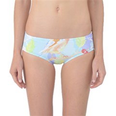 Birds Illustration T- Shirtbird T- Shirt (2) Classic Bikini Bottoms