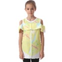 Birds Illustration T- Shirtbird T- Shirt (3) Fold Over Open Sleeve Top View1