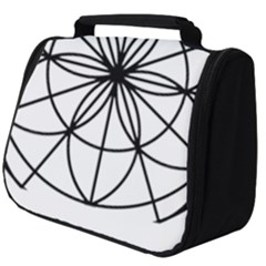 Black And White Pattern T- Shirt Black And White Pattern T- Shirt Full Print Travel Pouch (big)