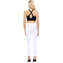 Boho Feather Pattern T- Shirt Boho Feather Pattern 8 Pocket Leggings  View2