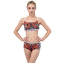 Butterfly Art T- Shirtbutterfly T- Shirt (8) Layered Top Bikini Set View1