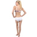 Butterfly Art T- Shirtbutterfly T- Shirt (8) Layered Top Bikini Set View2
