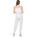 Circle T- Shirt Geo Metric Hues T- Shirt Sleeveless Tie Ankle Chiffon Jumpsuit View2