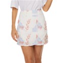 Doberman Pinscher T- Shirt Doberman Pinscher Dog Pattern T- Shirt (1) Mini Front Wrap Skirt View1