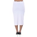 Dog And Cat Pattern T- Shirtdog And Cat Lover Pattern T- Shirt Velvet Midi Pencil Skirt View2