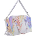 Feathers Design T- Shirtfeathers T- Shirt (1) Canvas Crossbody Bag View1