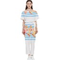 Fishing Lover T- Shirtfish T- Shirt (3) Batwing Lightweight Chiffon Jumpsuit View1