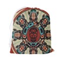Skull Grateful Dead Phone Gratefuldead Drawstring Pouch (2XL) View2