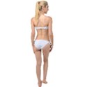 Flower Of Life T- Shirt Flower Of Life Mandala T- Shirt Twist Bandeau Bikini Set View2