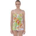 Fractal Artwork T- Shirt Sun Ray Life T- Shirt Babydoll Tankini Top View1