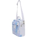 Geometric T- Shirt Blue Composition T- Shirt Crossbody Day Bag View1