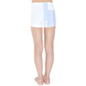 Geometric T- Shirt Blue Composition T- Shirt Kids  Sports Shorts View2