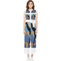 Giraffe Lover T- Shirt G I R A F F E O N G I R A F F E P R I N T P R E T T Y F O R V A C A T I O N T Women s Frill Top Chiffon Jumpsuit View1