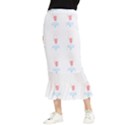 Great Dane T- Shirt Great Dane Dog - Black And White - Pattern T- Shirt Maxi Fishtail Chiffon Skirt View1
