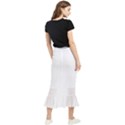Great Dane T- Shirt Great Dane Dog - Black And White - Pattern T- Shirt Maxi Fishtail Chiffon Skirt View2