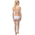 Hawaii T- Shirt Hawaii Efflorescence Pattern T- Shirt Twist Bandeau Bikini Set View2