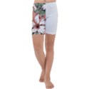 Hawaii T- Shirt Hawaii Hello Modern T- Shirt Kids  Lightweight Velour Capri Yoga Leggings View1