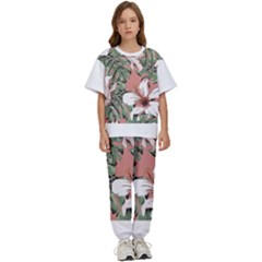 Hawaii T- Shirt Hawaii Hello Modern T- Shirt Kids  T-shirt And Pants Sports Set