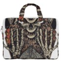 Gray And Multicolored Skeleton Illustration MacBook Pro 16  Double Pocket Laptop Bag  View2