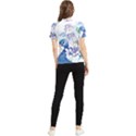 Peacock Women s Short Sleeve Rash Guard View2
