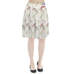 Dinosaur Art Pattern Pleated Skirt