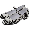 Ying Yang Tattoo Women s Mary Jane Shoes View2