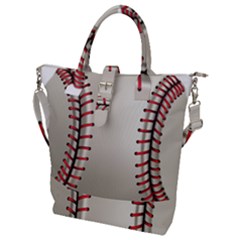 Baseball Buckle Top Tote Bag by Ket1n9