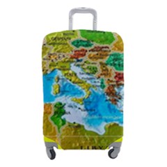 World Map Luggage Cover (small) by Ket1n9