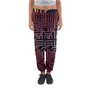 Circuit Board Seamless Patterns Set Women s Jogger Sweatpants View1