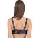 Circuit Board Seamless Patterns Set Cage Up Bikini Top View2