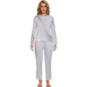 Background-pattern-stripe Womens  Long Sleeve Lightweight Pajamas Set View1
