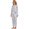 Background-pattern-stripe Womens  Long Sleeve Lightweight Pajamas Set View2